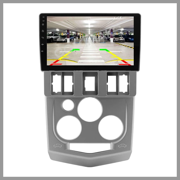 DARWİLL DACIA LOGAN 2004-2007 MULTİMEDYA NAVİGASYON USB KAMERA CARPLAYER 6 RAM ürün görseli 1