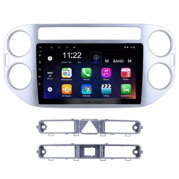 Necvox VW TIGUAN 2010+ MULTİMEDYA NAVİGASYON USB KAMERA CARPLAYER 6 RAM ürün görseli 1