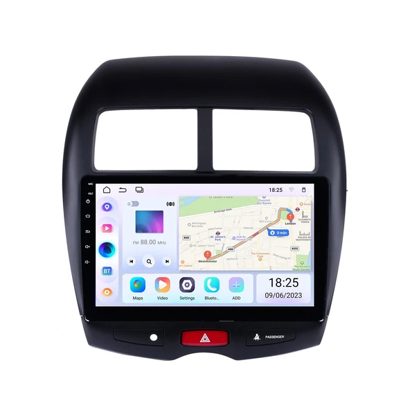 Necvox MITSUBISHI ASX 2010+ MULTİMEDYA NAVİGASYON USB KAMERA CARPLAYER 6 RAM ürün görseli 1
