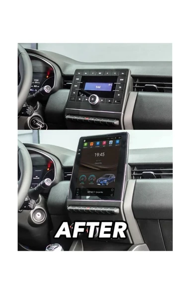 Necvox RENAULT CLIO 5 LOW 2020-2021 MULTİMEDYA NAVİGASYON USB KAMERA CARPLAYER 6 RAM ürün görseli 1