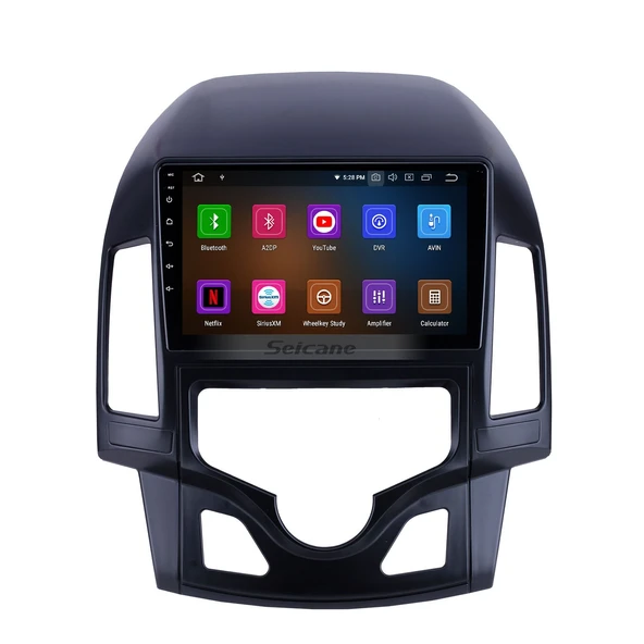 Necvox HYUNDAI İ30 A/C 2009-2012 MULTİMEDYA NAVİGASYON USB KAMERA CARPLAYER 6 RAM ürün görseli 1
