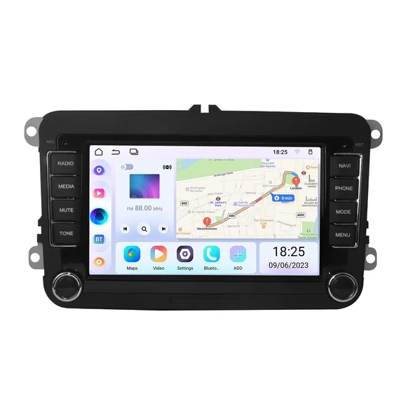 Fimex 2007-2011 Seat Altea ANDROİD MULTİMEDYA KAMERA USB GPS CARPLAYER BLUETOOTH - Resim 2