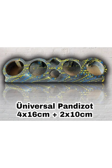 Sağlam ELYAFLI Universal Pandizot 4x16cm+2x10 Uyumlu PANDİZOT Özel Boyalı Siyah PANDİZOT ürün görseli 1