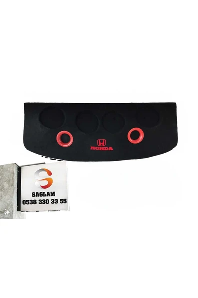 Sağlam ELYAFLI HONDA VTEC PANDİZOT 4 OVAL KABARTMALI FİBERLİ 4x20 2x10 ürün görseli 1