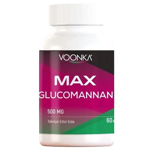 Voonka Max Glukomannan 60 Kapsül ürün görseli 1