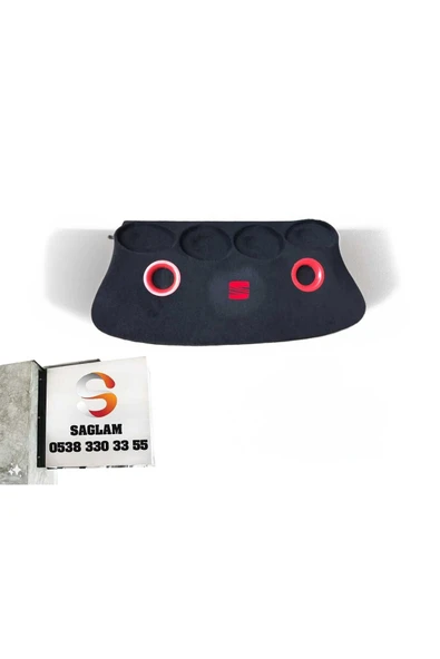 Sağlam SEAT TOLEDO PANDİZOT POLYESTERLİ KABARTMALI 2 PORT 4x20 2x10 ürün görseli 1