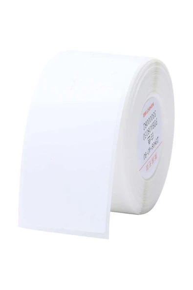 Niimbot Beyaz Kablo Etiketi (B1, B21S, B3S için, 25*38+40 mm, 100 adet) ürün görseli 1