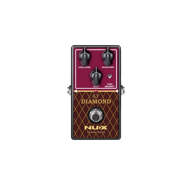 Nux NRO-6 63 Diamond Preamp-Overdrive Pedalı ürün görseli 1