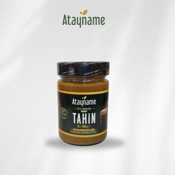 Atayname Manavgat Çifte Kavrulmuş Tahin 300 G Cam ürün görseli 1