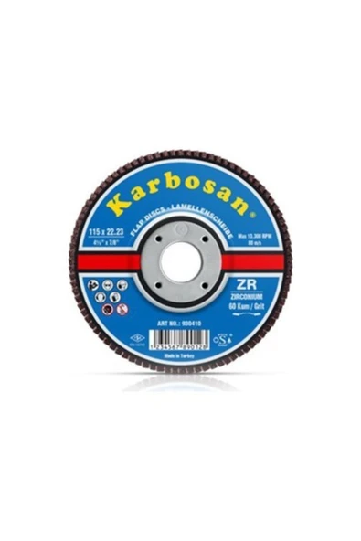 Zr Flap Disk 115x22 Konik- 40 Kum (10 Lu) ürün görseli 1