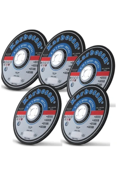 A 36 T Bf80 Metal Kesme Taşları 230x3,0 X22.23 5 Adet ürün görseli 1
