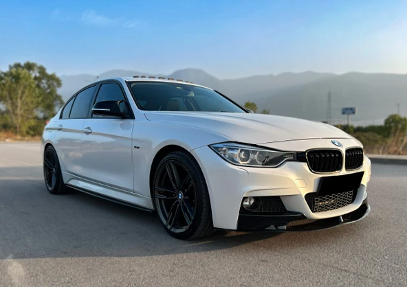BMW 3 Series F30 2012-2019 M-Pack Ön Lip (3 Parça) ürün görseli 1