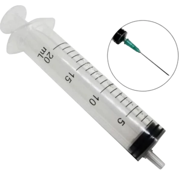 Ayset 20 CC Enjektör 2 Parçalı ürün görseli 1