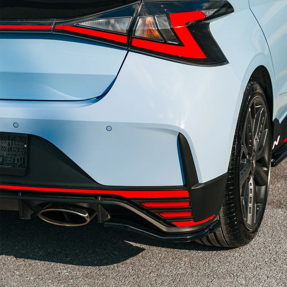 HYUNDAI I20 N Mk3 2020+ Arka Tampon Sağ Sol Flap (2 Parça) ürün görseli 1