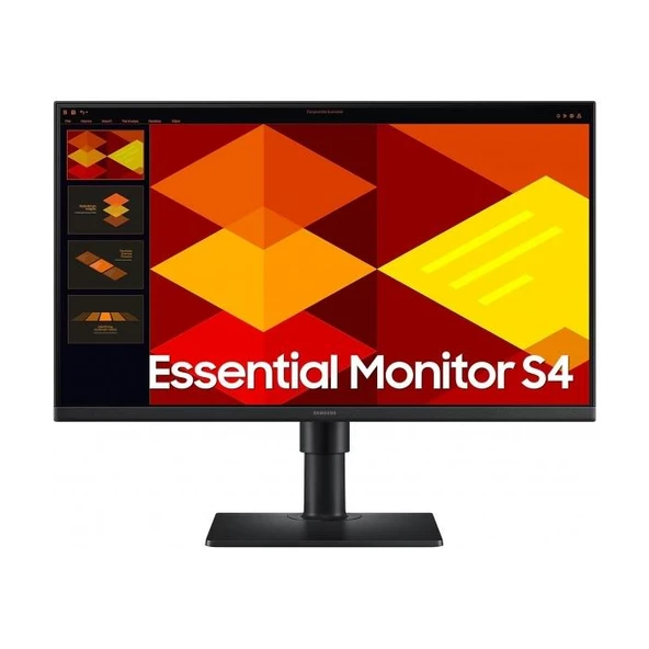SAMSUNG 24" LS24D400GAUXUF 1920x1080 5MS 100Hz IPS DP/2xHDMI +VESA +PIVOT ürün görseli 1