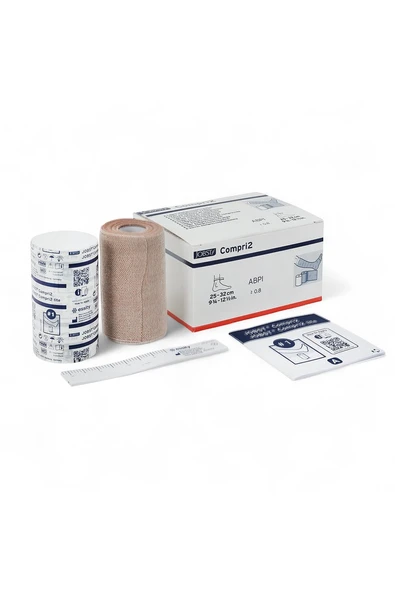 Jobst Compri2 25-32cm / 30-40mmHh Gelişmiş İki Katmanlı Kompresyon Bandajı Sistemi ürün görseli 1