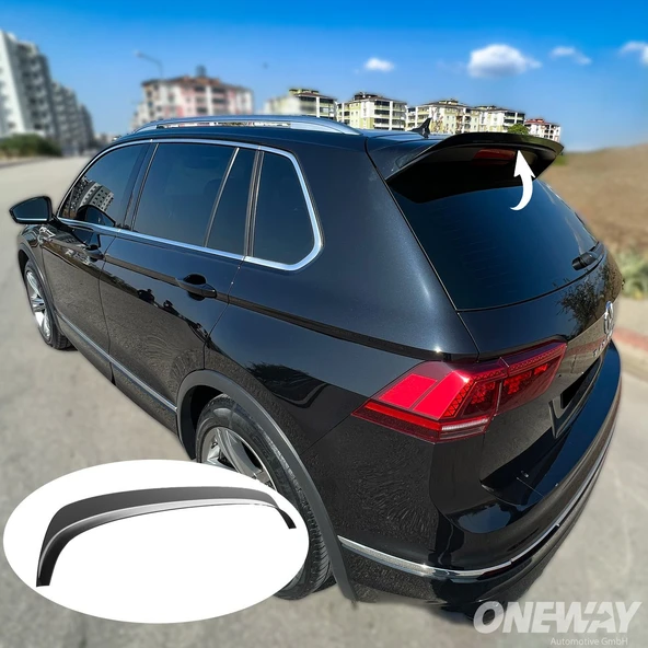 VW Tiguan Mk2 R-Line 2015-2020 Spoiler - Resim 2