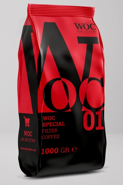 WOC COFFEE 1000gr Woc Special Filter Coffee - Çekirdek ürün görseli 1
