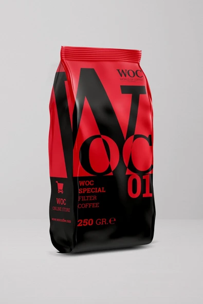 WOC COFFEE 250gr Woc Special Filter Coffee - Çekirdek ürün görseli 1