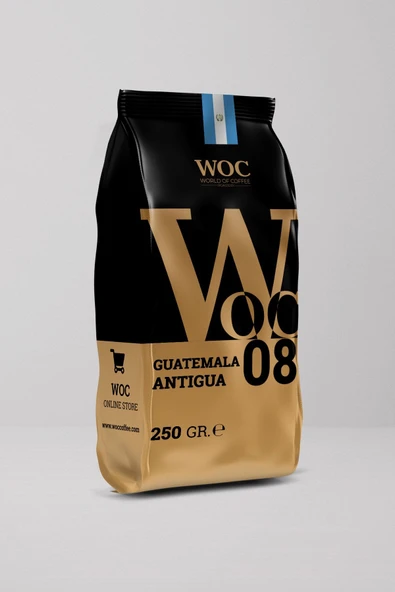 WOC COFFEE 250gr Guatemala Antigua - Çekirdek ürün görseli 1