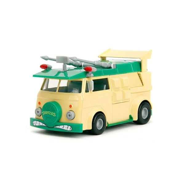 253282000 Jada Turtles Party Wagon 1:32 - Resim 2