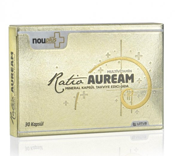 Nouplus Ratio Auream Multivitamin 30 Kapsül ürün görseli 1