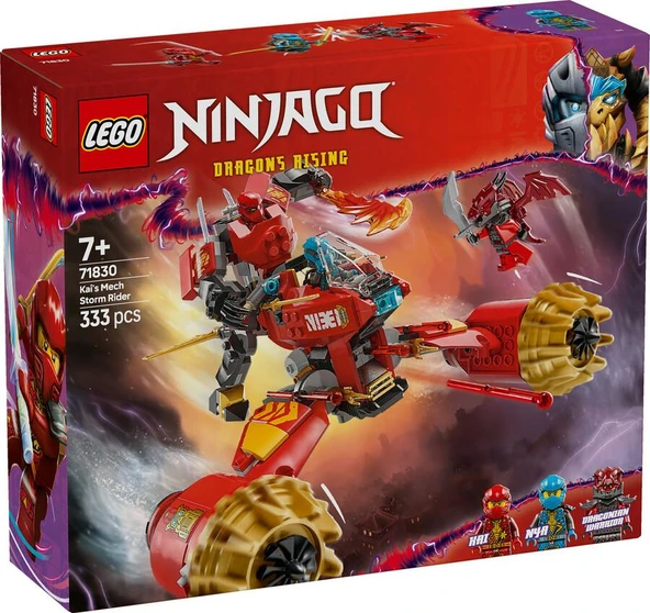 LEGO Ninjago 71830 Kai's Mech Storm Rider ürün görseli 1