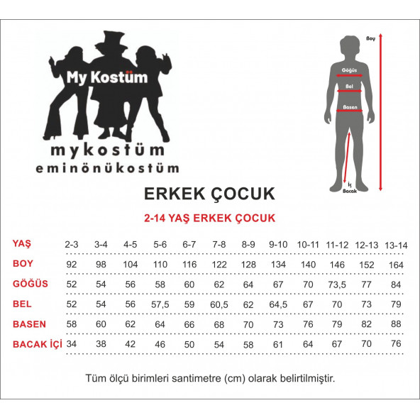 Viking Çocuk Kostümü - Resim 2