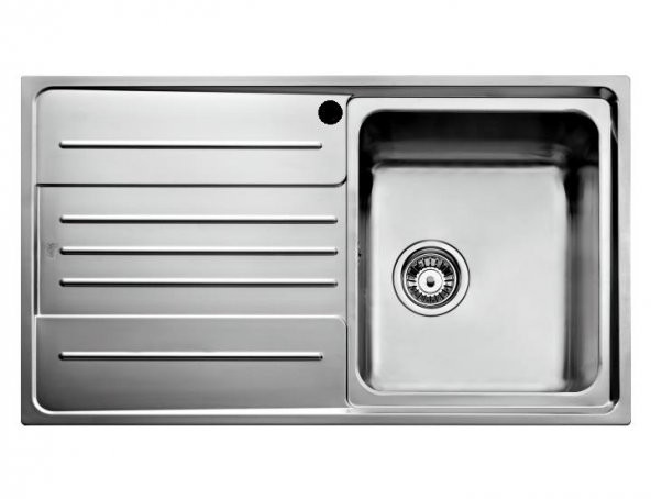 TEKA Stage 45B Paslanmaz Çelik Sol eviye ürün görseli 1