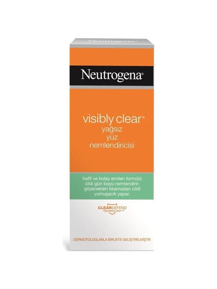 Neutrogena Sivilce Karşiti Yağsiz Yüz Nemlendiricisi 50 ml ürün görseli 1