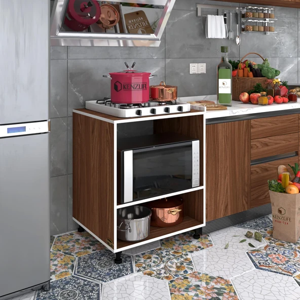 Kenzlife ocak dolabı nermin cvz 85*70*60 XLARGE hazır mutfak klasik setüstü ocak için sabit tabla ürün görseli 1