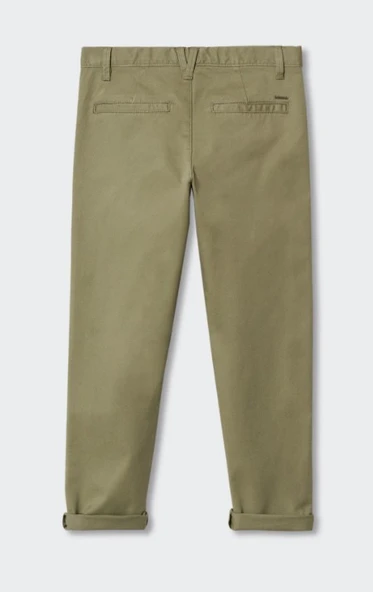 Mango Pamuklu chino pantolon - Resim 4