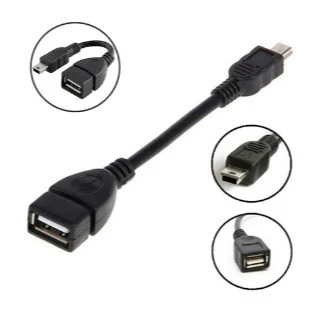 Mini Usb - Otg Kablo - 15Cm ürün görseli 1