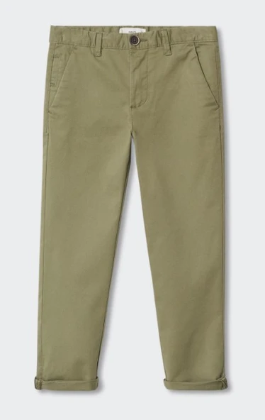 Mango Pamuklu chino pantolon - Resim 2