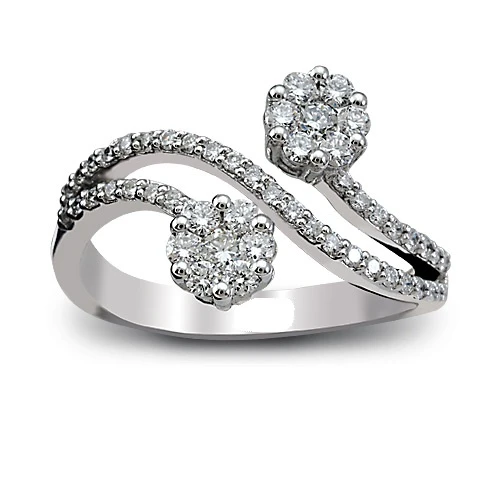 Harem Altın 0.56 Ct Coronet Pırlanta Yüzük CORY11 ürün görseli 1