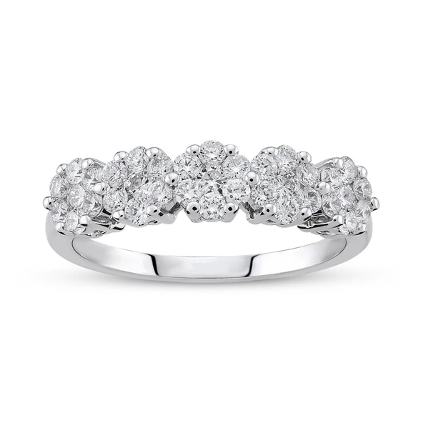 Harem Altın 0.70 Ct Coronet Pırlanta Yüzük CORY17 ürün görseli 1