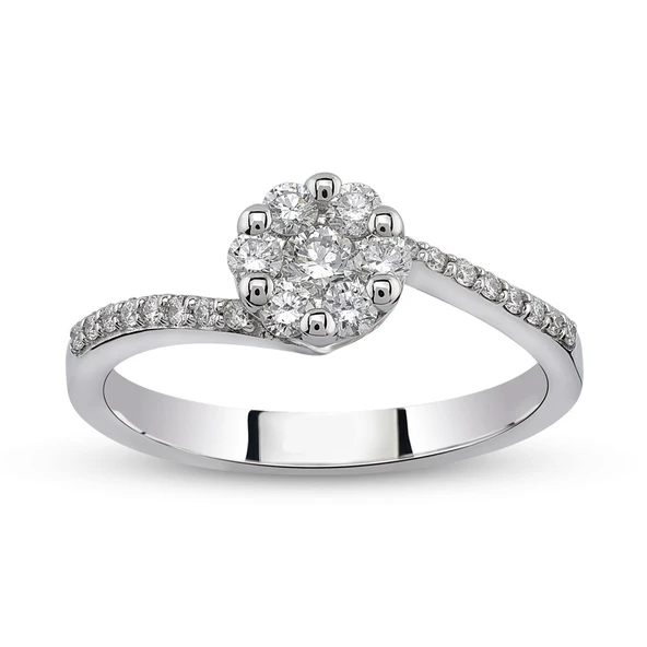 Harem Altın 0.40 Ct Coronet Pırlanta Yüzük CORY26 ürün görseli 1