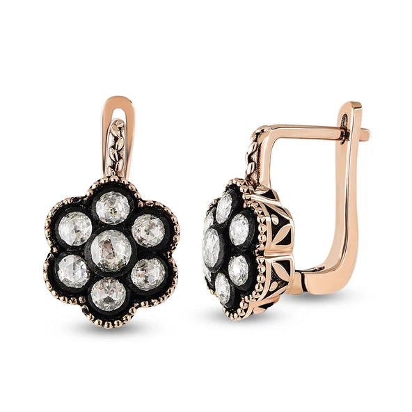 Harem Altın 0.40 Ct Elmas Küpe EK22 ürün görseli 1