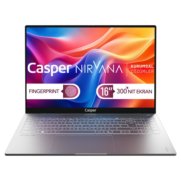 Casper Nirvana S200 300NIT i5-13420H 8GB DDR5 1TB SSD 16" W11H Laptop S200.1342-8F00A-G-F ürün görseli 1