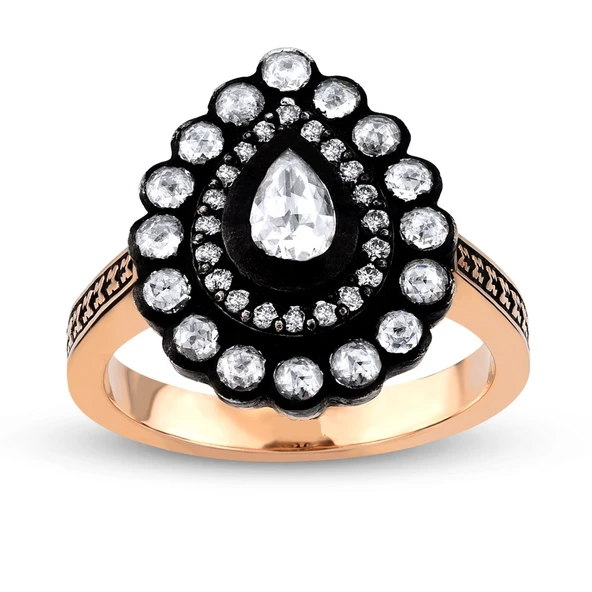 Harem Altın 0.60 Ct Elmas Yüzük EY35 ürün görseli 1