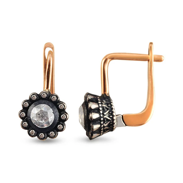 Harem Altın 0.21 Ct Elmas Küpe EK20 ürün görseli 1