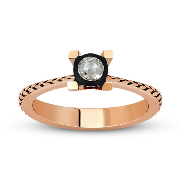 Harem Altın 0.13 Ct Elmas Yüzük EY21 ürün görseli 1