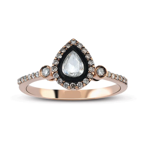 Harem Altın 0.35 Ct Elmas Yüzük EY1 ürün görseli 1