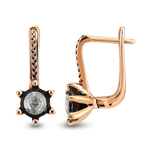 Harem Altın 0.24 Ct Elmas Küpe EK6 ürün görseli 1