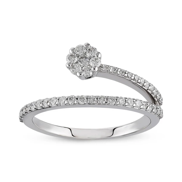 Harem Altın 0.39 Ct Coronet Pırlanta Yüzük CORY23 ürün görseli 1