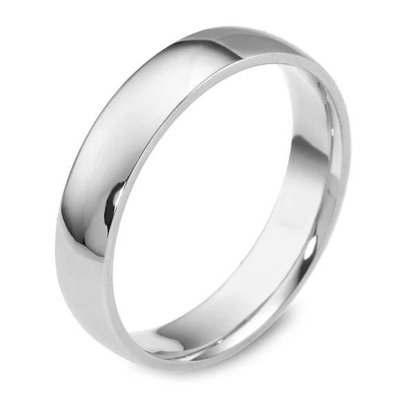 Harem Altın 4 mm Oval Klasik Alyans KLA14 ürün görseli 1