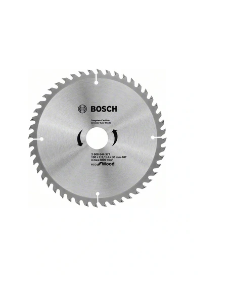Bosch 2608644377 190x30 mm 48 Diş Ahşap Daire Testere Bıçağı ürün görseli 1