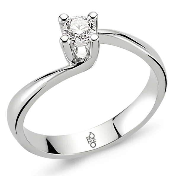 Harem Altın Romeo Pırlanta 0.26 Ct Tektaş Yüzük RM10021 ürün görseli 1
