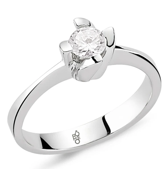 Harem Altın Romeo Pırlanta 0.25 Ct Tektaş Yüzük RM20044 ürün görseli 1