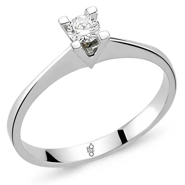 Harem Altın Romeo Pırlanta 0.22 Ct Tektaş Yüzük RM20025 ürün görseli 1